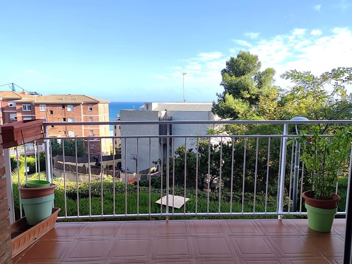 piso en venta vistas a mar playa balcón terraza montgat comprar piso llarsmontgat (8)